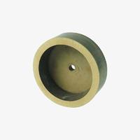 Stone wheel cup shape for glass grinding and polishing